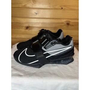 Nike Romaleos 4 Shoes Men's Size 4 Black & White Weightlifting NWOB CD3463-010